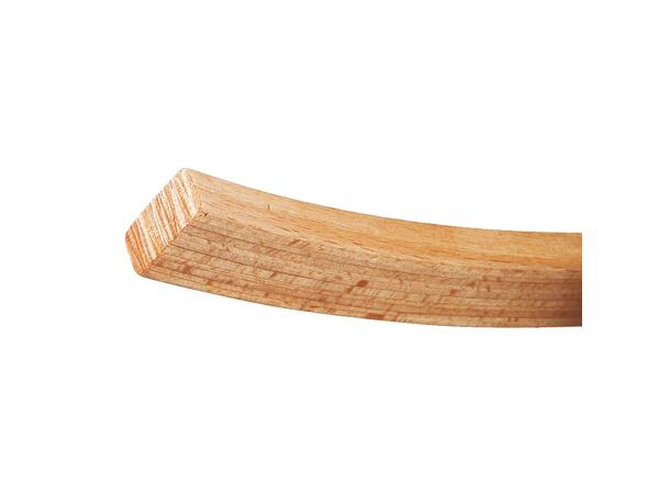 Gymnastikkring av bøk 80 cm Naturlig materiale med pen finish 