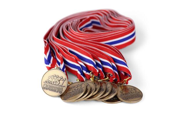 Medaljer med NSF logo pk á 20 stk 