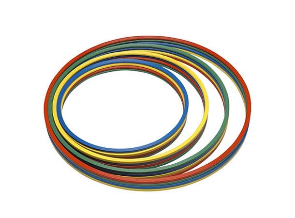 Gymnastikkring Pvc 50 cm | Blå 50 cm flat ring med kant-profil
