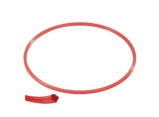Gymnastikkring Pvc 70 cm | Rød 70 cm flat ring med kant-profil 