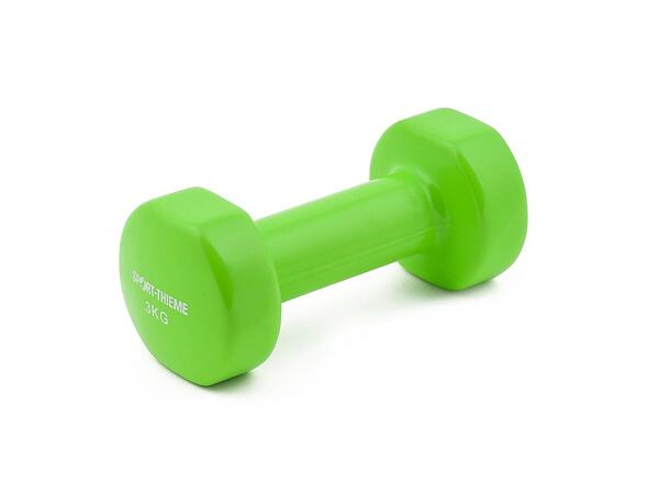 Manual Sport-Thieme Vinyl 3 kg 3 kg | Neon grønn