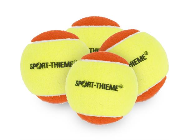 Tennisballer Soft Jump 4 stykk | Oransje Nivå 2