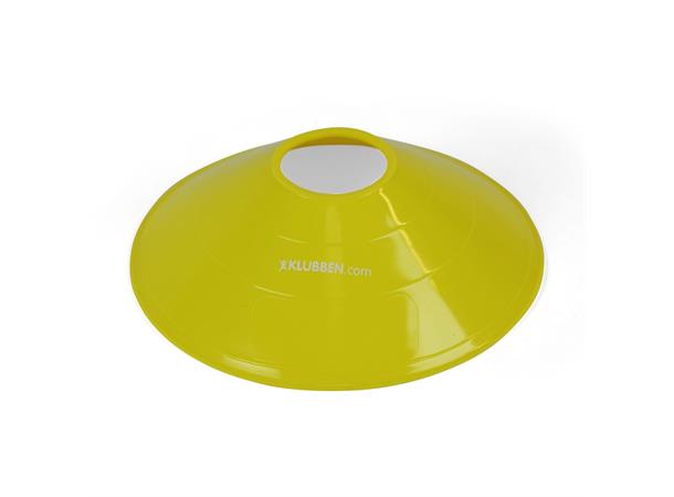 Markeringstallerkener gule 50 stk D: 19 cm | H: 5 cm