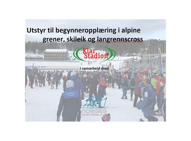 Utstyrspakke Large "Klar Stadion"