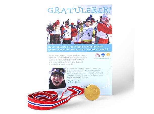 Dobbel gull Flott medalje 