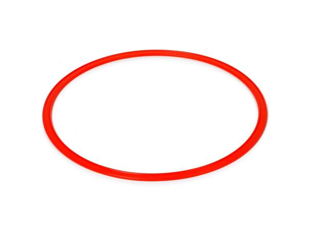 Gymnastikkring flat 50 cm | 1 stk. Rød 