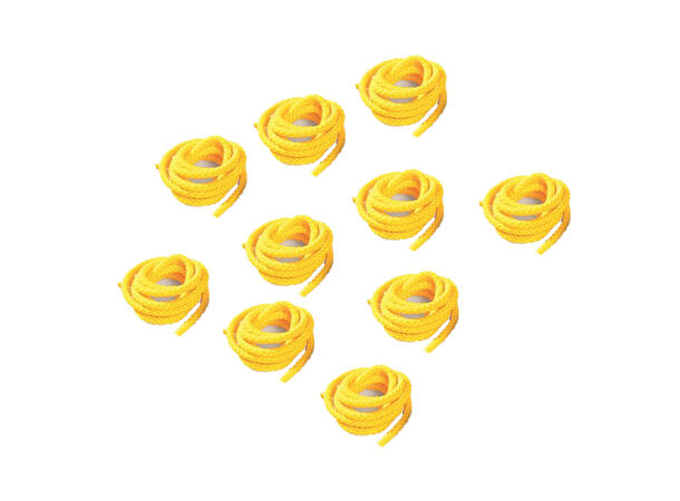 Hoppetau 3 m (10 stk) gul 10 hoppetau | gul | 95 gram 