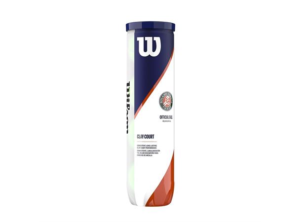 Tennisballer Wilson Roland Garros Clay 4 stykk | Konkurranse og trening