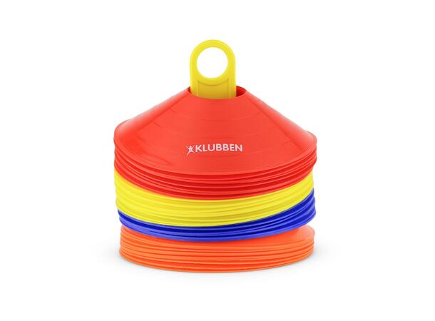 Markeringstallerkener 40 stk D: 19 cm | H: 6 cm | 4 farger
