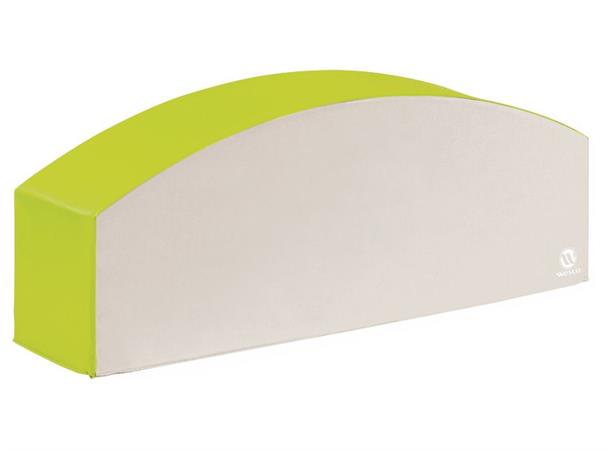 Skummodul | Balansebom i skum 120x30x40 cm | grønn/ivory