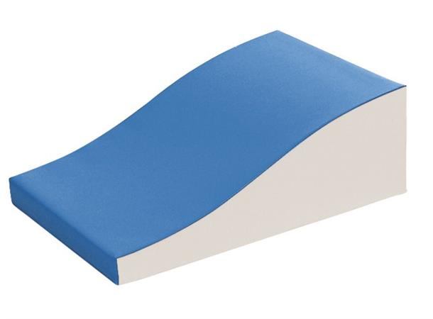 Skummodul | Bølge i skum 90x60x7/30 cm | blå/ivory