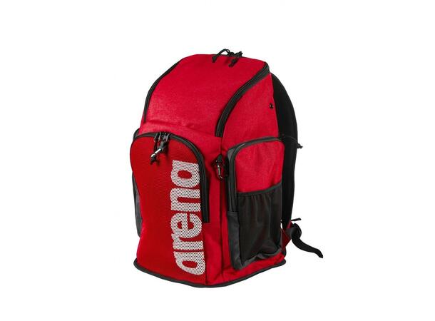 Arena Team Backpack Ryggsekk 45 L Rød | Svømmesekk | Svømmebag 