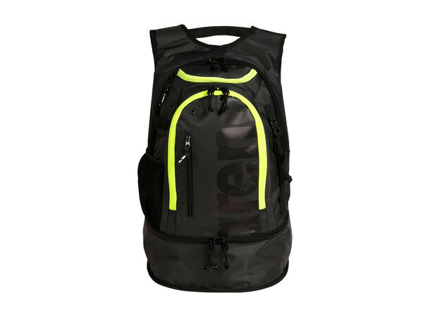 Arena Fastpack 3.0 Ryggsekk 40 L Svart/Gul | Svømmesekk | Svømmebag 