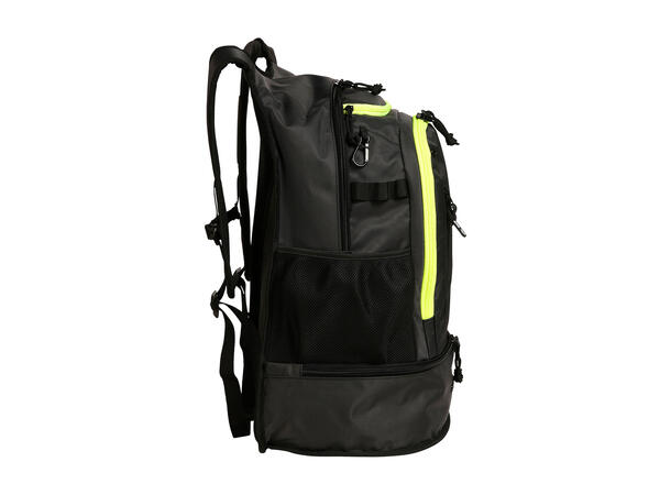 Arena Fastpack 3.0 Ryggsekk 40 L Svart/Gul | Svømmesekk | Svømmebag 
