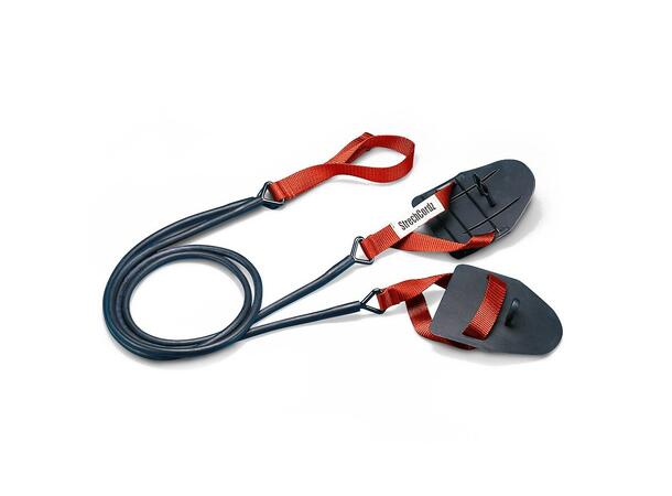 StrechCordz med Paddles | Rød Hard motstand | 5,4 - 14,1 kg 