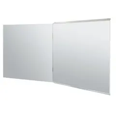 Speil for veggmontering. Sammenleggbart Velg: Lengde (ikke sammenlagt) x høyde