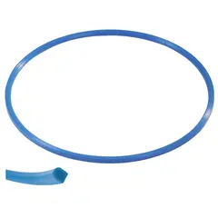 Gymnastikkring Pvc 70 cm | Blå 70 cm flat ring med kant-profil