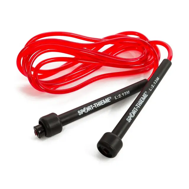Hoppetau SpeedRope 2,13 m Kroppshøyde: ca 1,38 m. Farge: Rød 