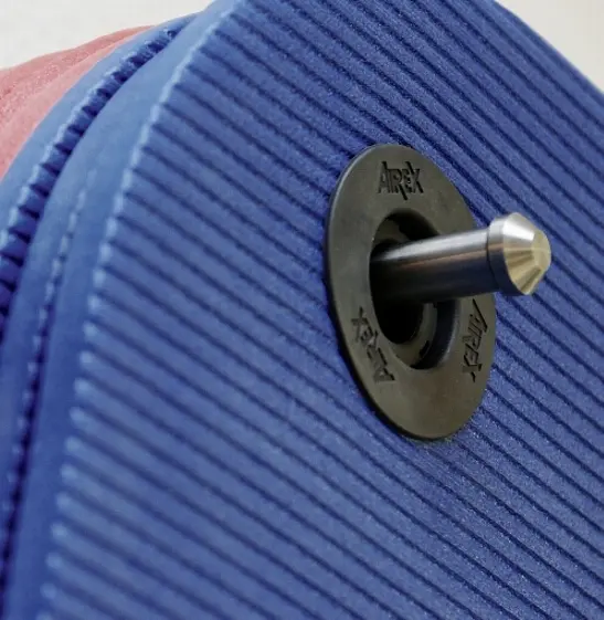 Airex Fitline matte 140x60x1 cm Treningsmatte med hull | Lime 