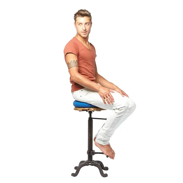 Balansepute Togu Dynair Senso 33 cm Blå | Balansepute med nupper 