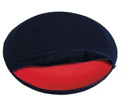 Balansepute Togu Dynair Senso 33 cm Rød pute med svart trekk