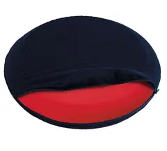 Balansepute Togu Dynair Senso 36 cm Rød pute med svart trekk