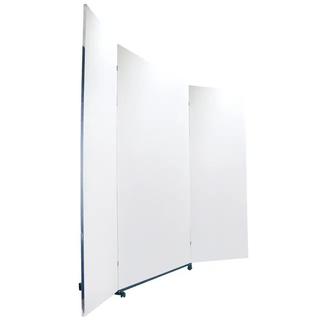 Speil transportabelt & sammenleggbart 300 (74/150/74) x 200 cm 