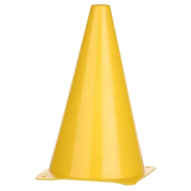 Markeringskjegler 10 stk | 23 cm Gul 