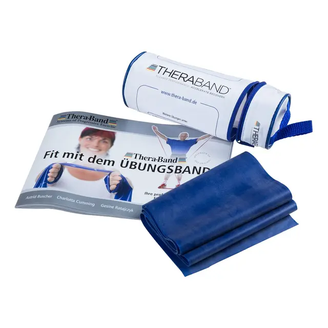 TheraBand Treningsbånd 2,5 m Ekstra Hard | Blå 