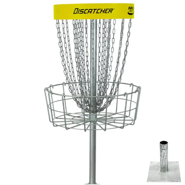 Discgolfkurv Innova DISCatcher Pro 28 Fjellfeste | Permanent frisbeegolfkurv 