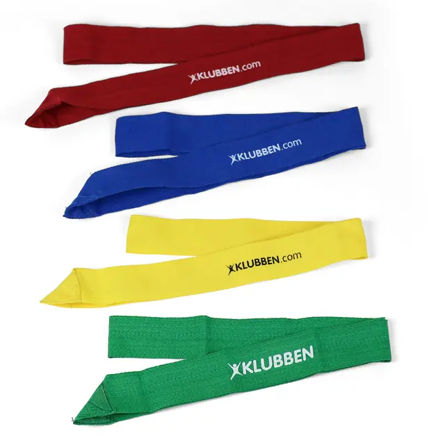 Lagbånd Senior | 40 stk 4 farger | 40 lagbånd | 60 cm 