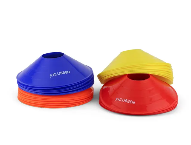 Markeringstallerkener 40 stk D: 19 cm | H: 6 cm | 4 farger 