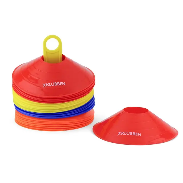 Markeringstallerkener 40 stk D: 19 cm | H: 6 cm | 4 farger 