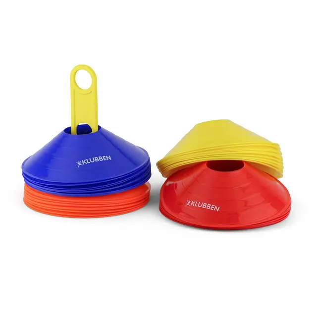 Markeringstallerkener 40 stk D: 19 cm | H: 6 cm | 4 farger 