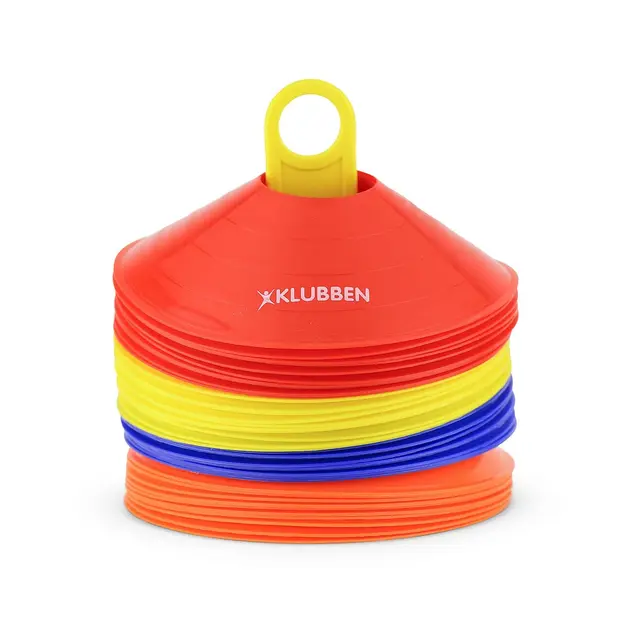 Markeringstallerkener 40 stk D: 19 cm | H: 6 cm | 4 farger 