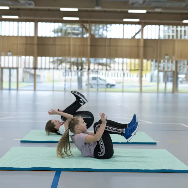 Sett Airex Titania 5 stk. matter Treningsmatte for skole og idrettshall 
