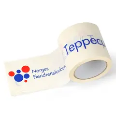 Tape Teppe curling hvit 20 stk. 100mm Hvit tape 10 cm