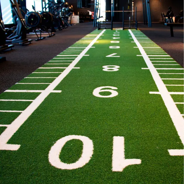 Gymleco Kunstgress 11 x 2 m | Svart 