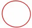 Rokkering Hula Hoop 65 cm R&#248;d Ekstra solid rokkering uten skj&#248;t
